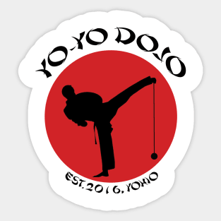 YOYO DOJO Sticker